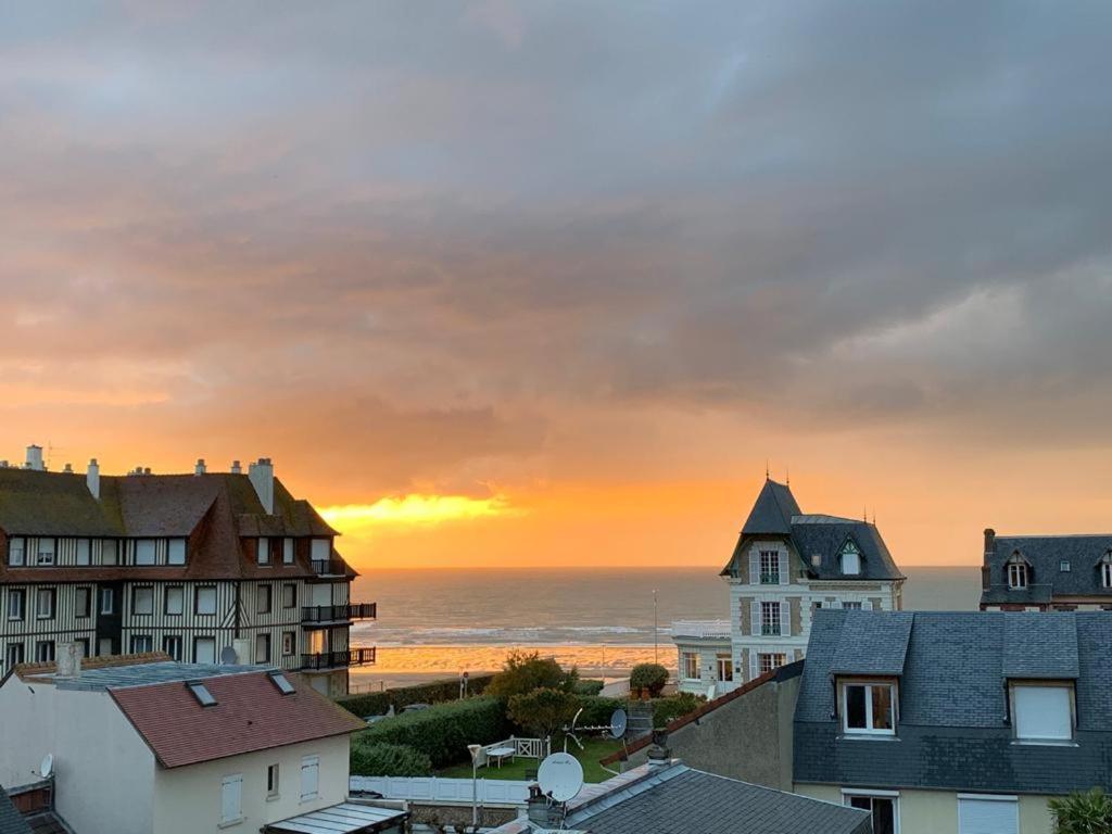 Bel Appartement 3Mns De La Plage, Belle Vue Mer ! Блонвіль-сюр-Мер Екстер'єр фото